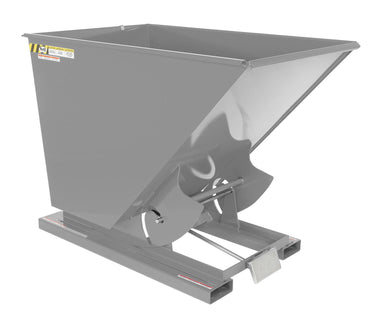SELFDMP HOP MD 1.5 CU YD 4K MACHINE GRAY